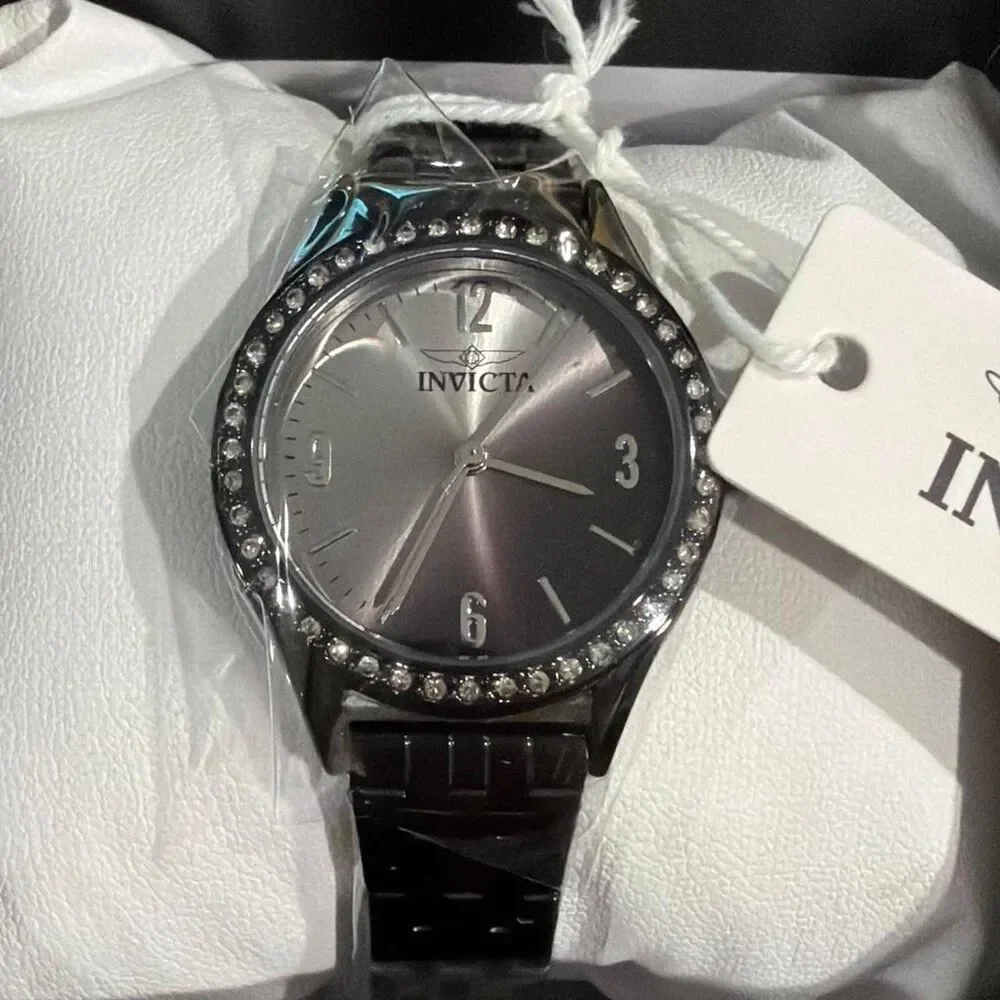 Invicta Women's Black and Grey Watch